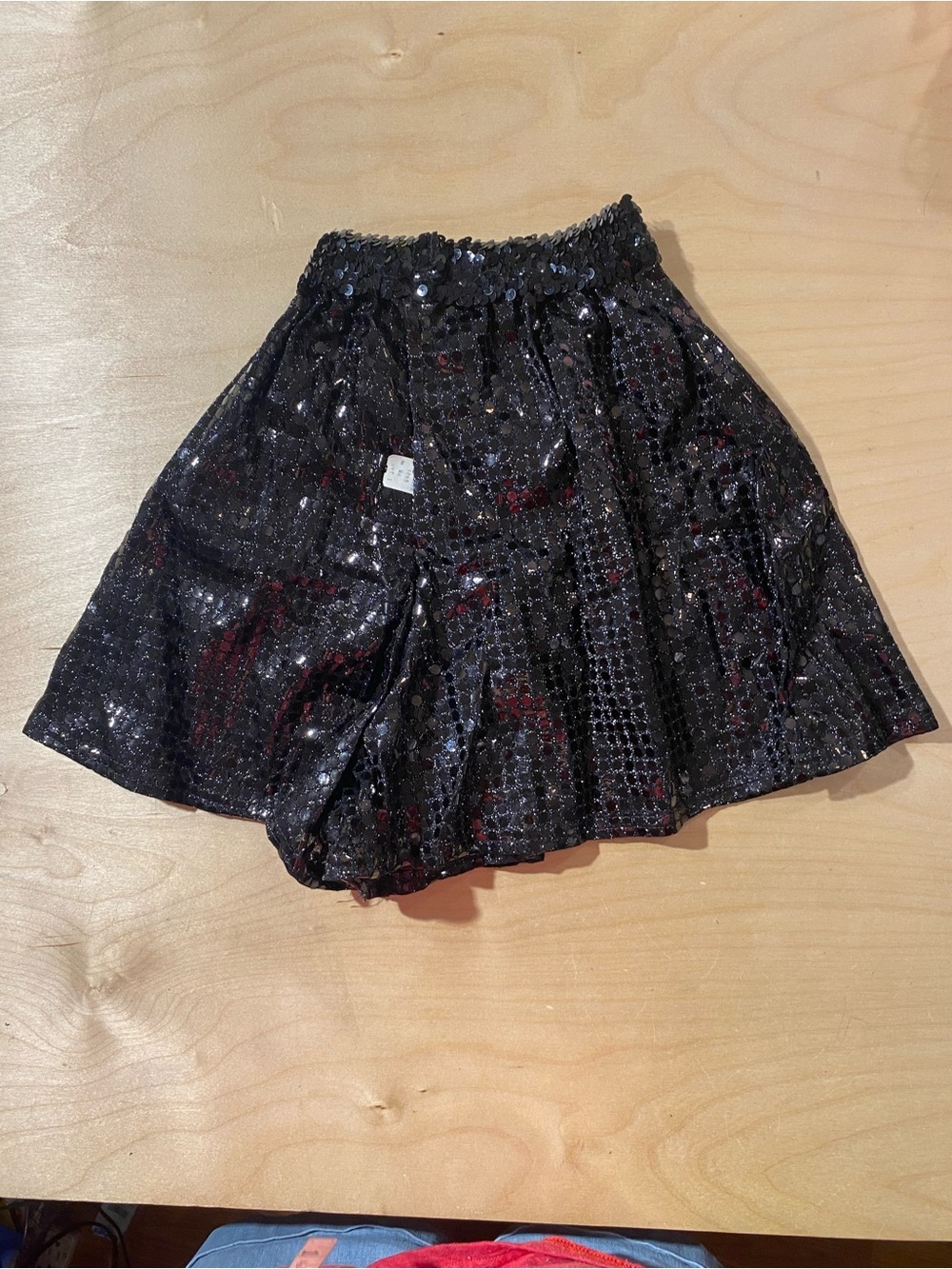 Sequin Dance Mini Shorts - Black MA (RX) - Picture 9 of 10